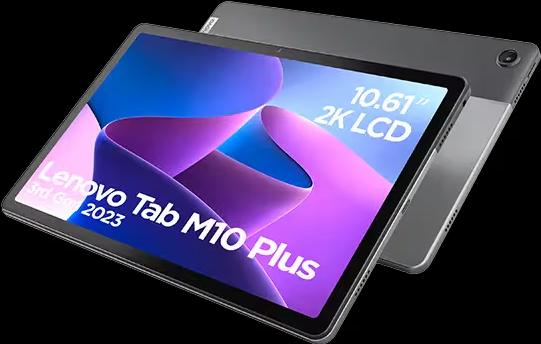 Immagine prodotto Lenovo M10 Plus (3rd Gen) 2023 (Solo WiFi, 10.61", 128 GB, Storm Grey)