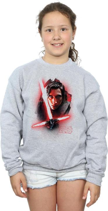 Image du produit Star Wars - Sweat THE LAST JEDI KYLO REN BRUSHED - Fille (140, 146)