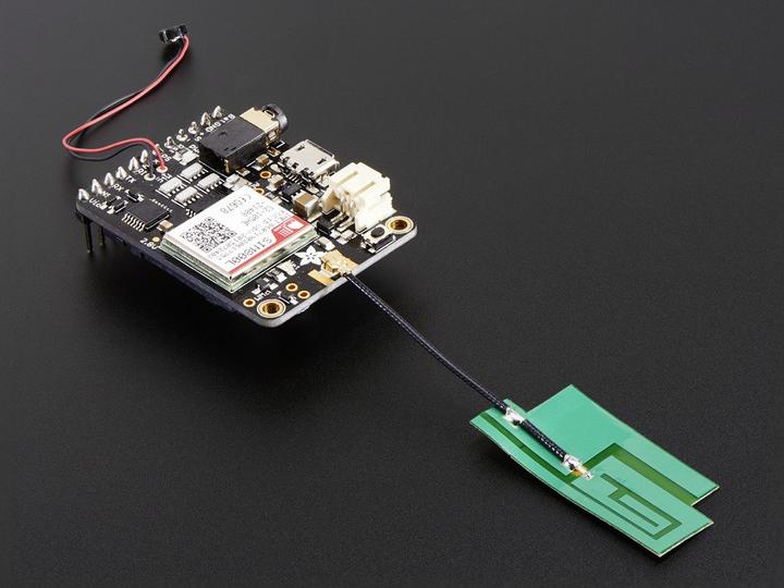 Image du produit OEM Slim Sticker-type GSM/Cellular Quad-Band Antenna - 3dBi uFL (Transmetteur)