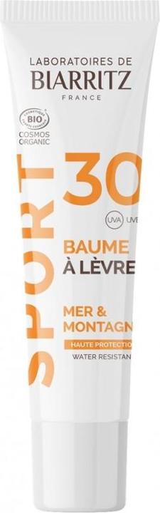 Laboratoires de Biarritz BIO-Lippenbalsam Sport LSF 30 - 15ml - (Sonnenstick, SPF 30, 15 ml)