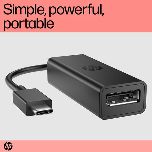 Immagine prodotto HP Hewlett-Packard USB-C to DisplayPort Adapter G2, USB-C, to (12 cm)