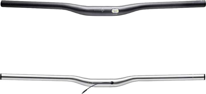 Actual product image Light Skin LightSKIN - VIENNA Dynamo handlebar, 31.8mm, 640/680mm (black) (31.80 mm)