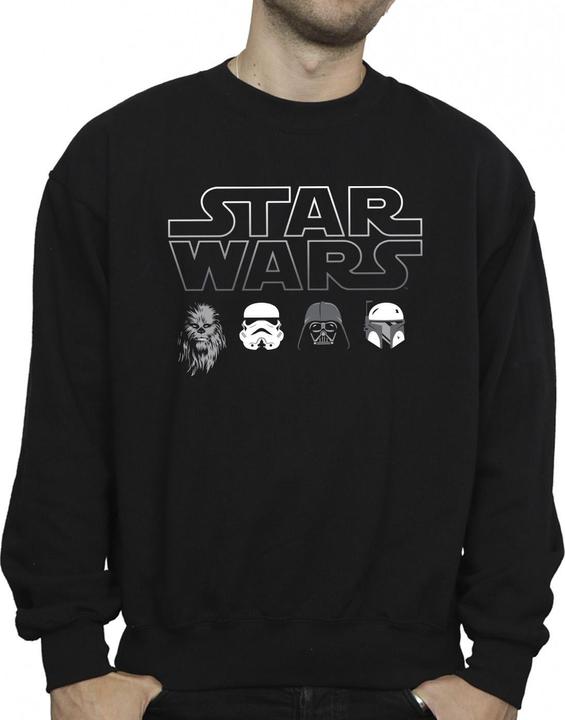 Produktbild Star Wars Character Heads Sweatshirt (L)