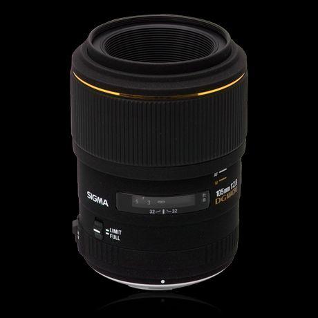 Actual product image Sigma 105mm, f/2.8 EX DG OS HSM, Canon EF (Canon EF, Canon EF-S, full size)
