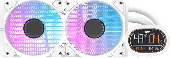 Actual product image Darkflash Tech Darkflash DH240D CPU liquid cooling (white)