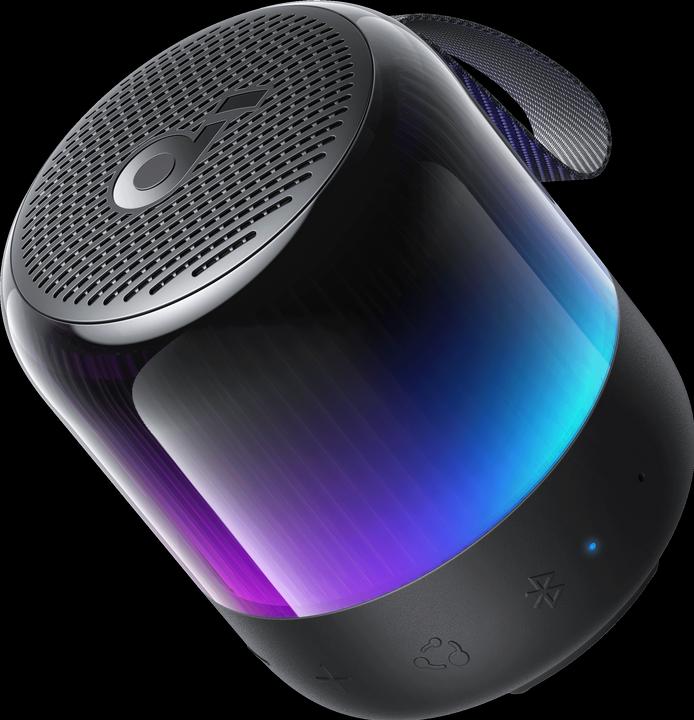 Actual product image soundcore Anker - Glow Mini B2B - Compact Audio Excellence in Blue (8 h)