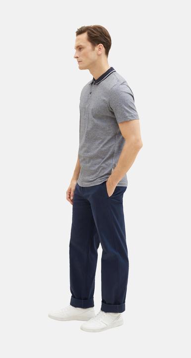 Produktbild Tom Tailor Poloshirt Basic Kurzarmshirt mit Polokragen (L)