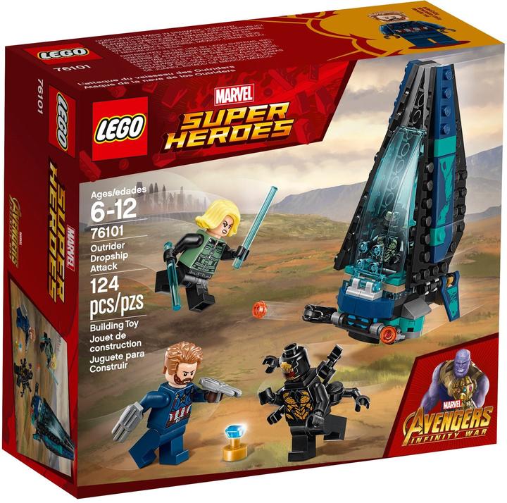 Immagine prodotto LEGO Attacco della navicella Outrider (76101, LEGO Marvel)