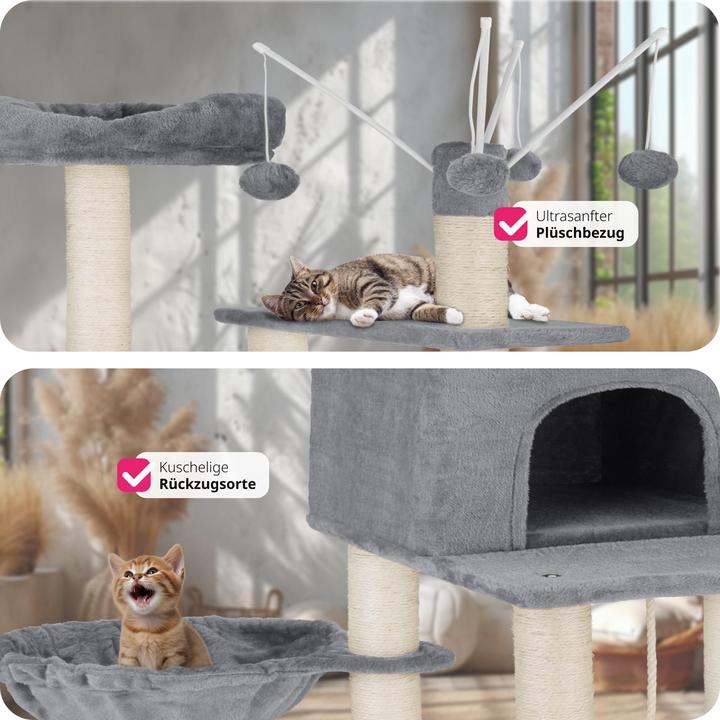 Actual product image tectake Lilou (165 cm, Grey)