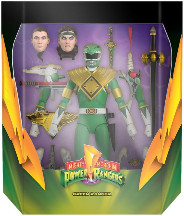 Produktbild Super7 Mighty Morphin Power Rangers figurine Ultimates Green Ranger 18 cm