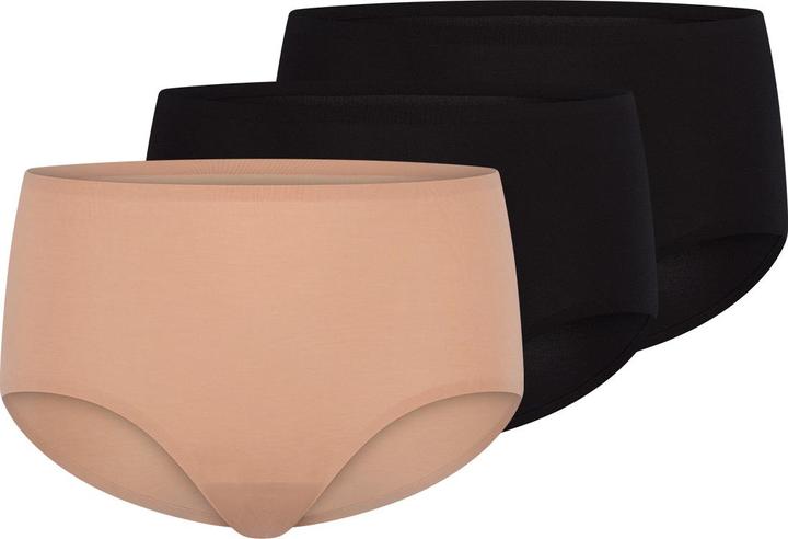 Cream tan, Schwarz