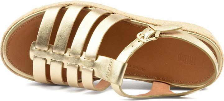 Produktbild Fitflop Platfforms Espadr. Leather Fisherman Wedge Sandals (36)