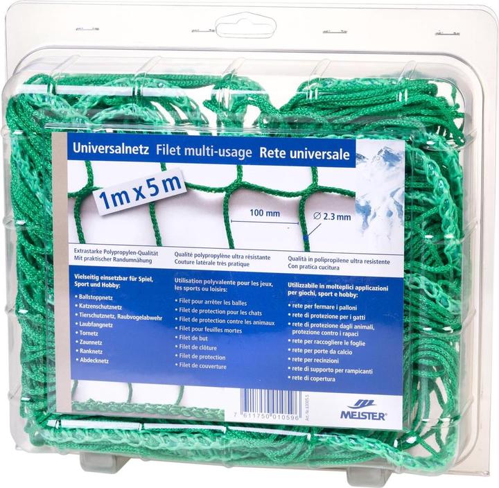 Produktbild Meister Universalnetz knotenlos, Ø 2.3 mm / 1 x 5 m, Grün (1 x 5 m)