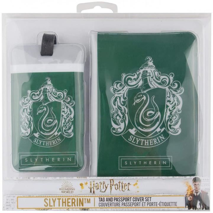 Produktbild Cinereplicas Set of Passport cover and Tag - Slytherin - Harry Potter CR2512 (Tasche)