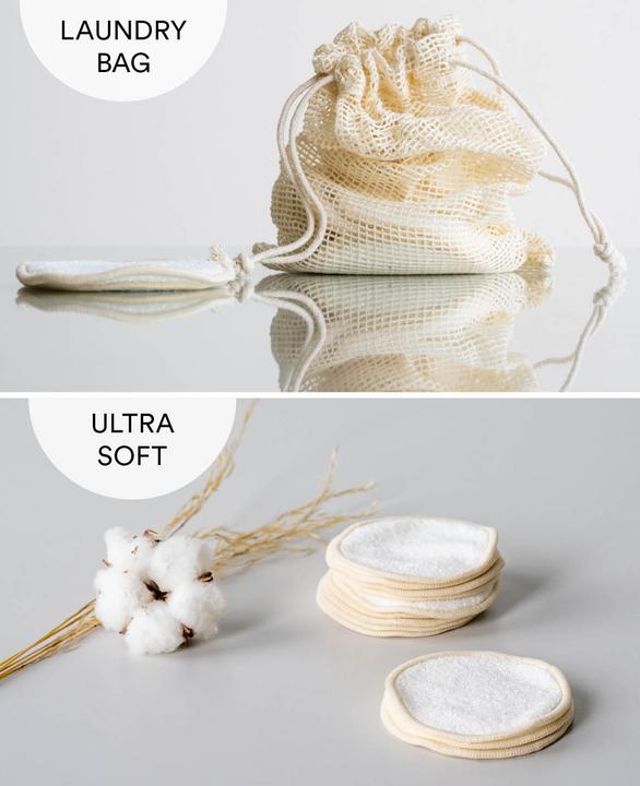 Produktbild Noya Waschbare Abschminkpads, 12er Set