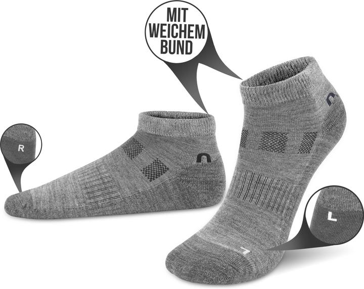 Actual product image Normani 2 Pair Merino Sneaker Socks Timaru (pack of 2, 35 - 38)