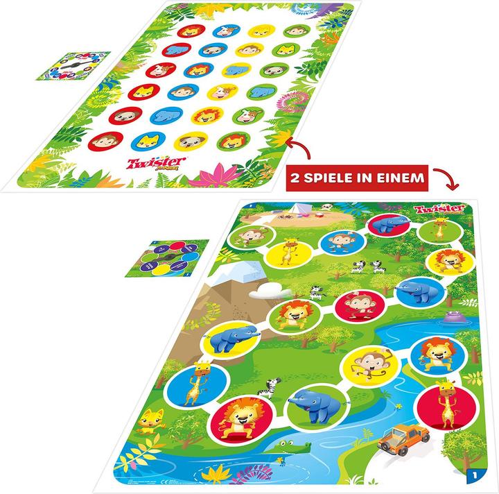 Actual product image Hasbro Gaming Twister Junior (German)