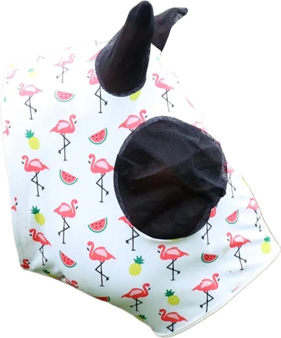 Hy Pferde Fliegenmaske Flamingo Lycra