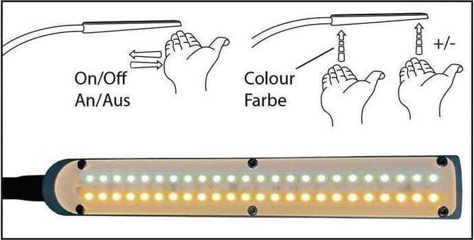 Actual product image Bauer & Böcker LED work light Silhouette 10 W 960 lm (960 lm)