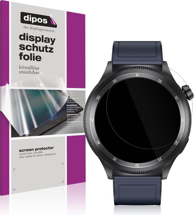 Actual product image Dipos Screen Protector Crystalclear for Kumi Watch Gear GT3