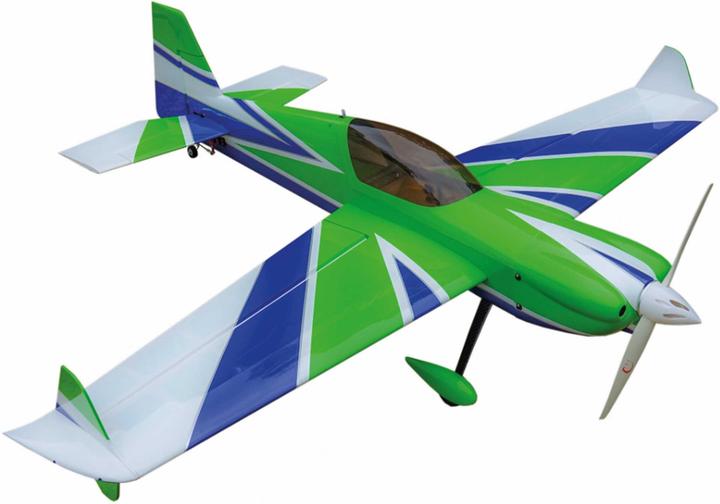 Produktbild Extremeflight-RC mxs 64" v2 plus grün/weiss arf mit tragflächen-schnellverschluss