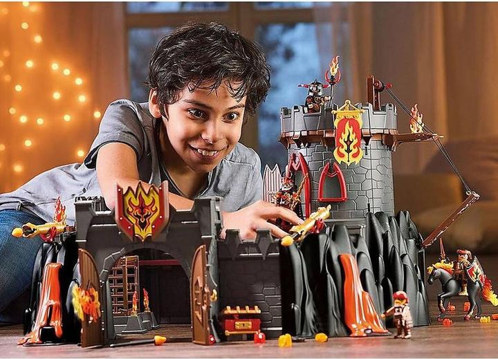 Actual product image Playmobil Fortress of the Burnham Feuerfels (70221, Playmobil Novelmore)