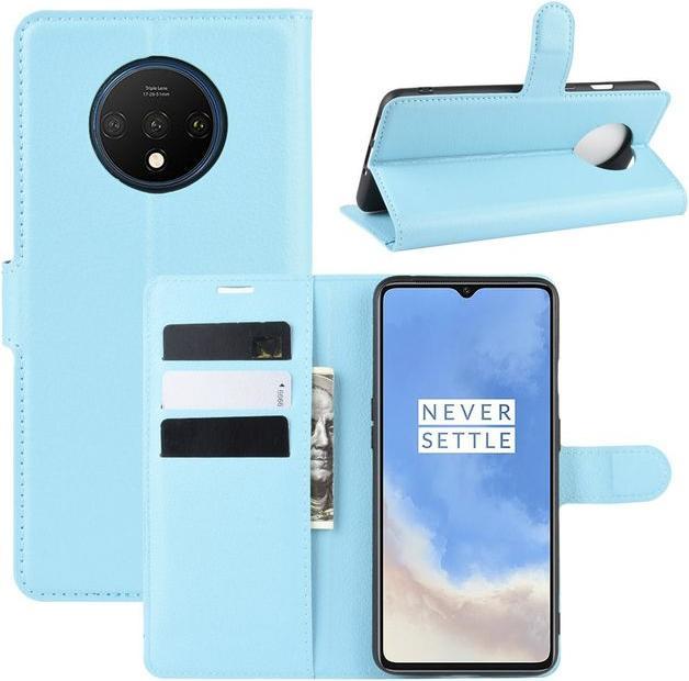 Actual product image MU Classic Litchi Leather Bookcover Series (OnePlus 7T)