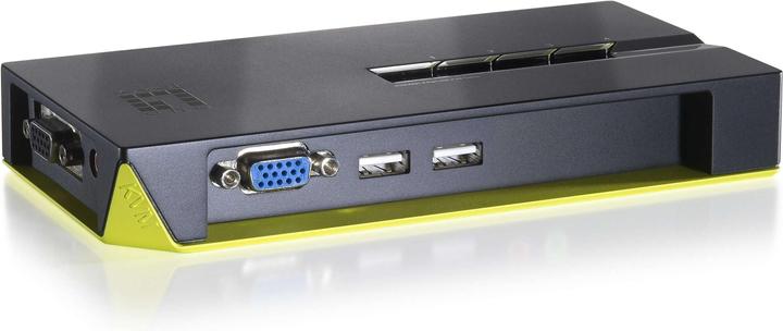 LevelOne KVM-0422: 4Port Kabel-KVM-Switch