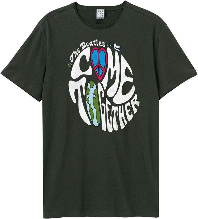 Actual product image Amplified Unisex Adult Come Together The Beatles T-Shirt (XXL)