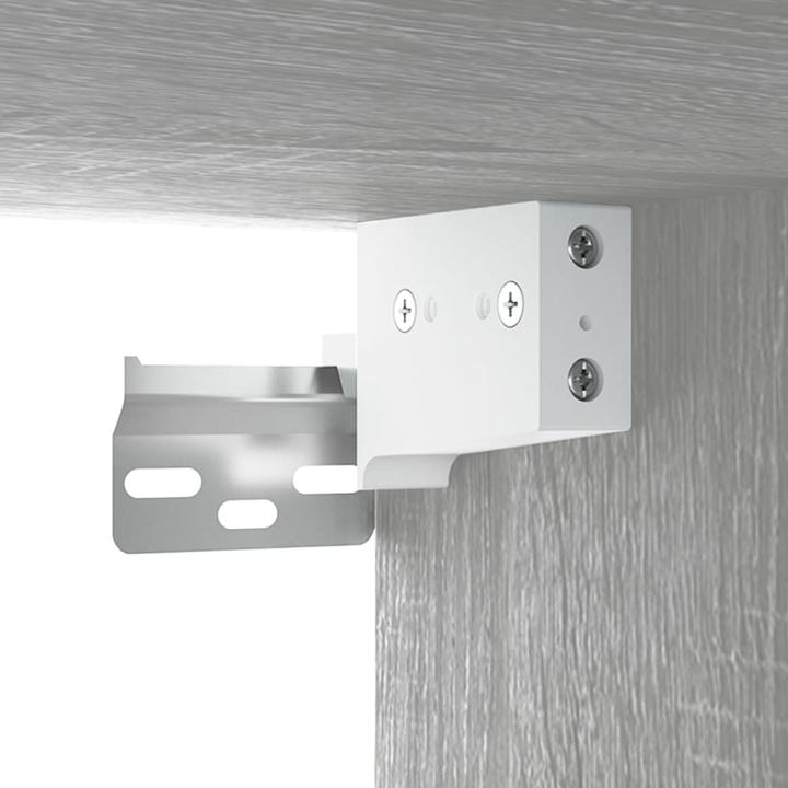 Produktbild VidaXL 7-tlg. TV-Schrank-Set Grau Sonoma Holzwerkstoff,Farbe: Grau (30 x 30 x 30 cm)