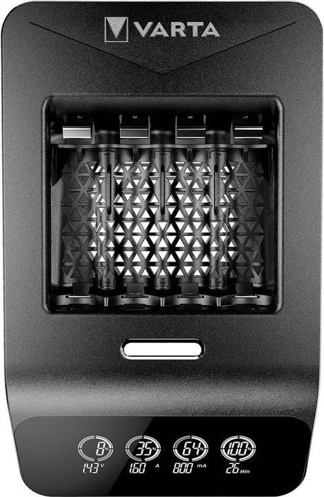 Image du produit Varta Chargeur LCD ultra rapide+. (1 pcs, AA, 2100 mAh, Piles rechargeables + chargeur)