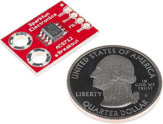 Produktbild SparkFun Hall-Effect Current Sensor Breakout - ACS712 (Sensor)