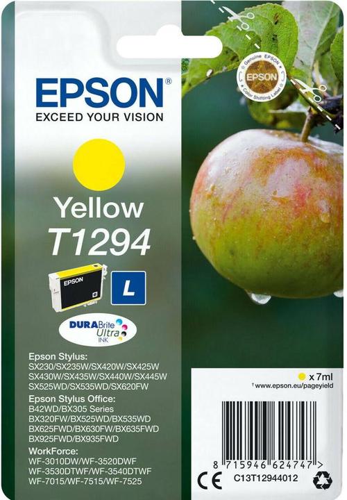 Produktbild Epson T1295 DuraBrite Ultra (M, BK, C, Y)