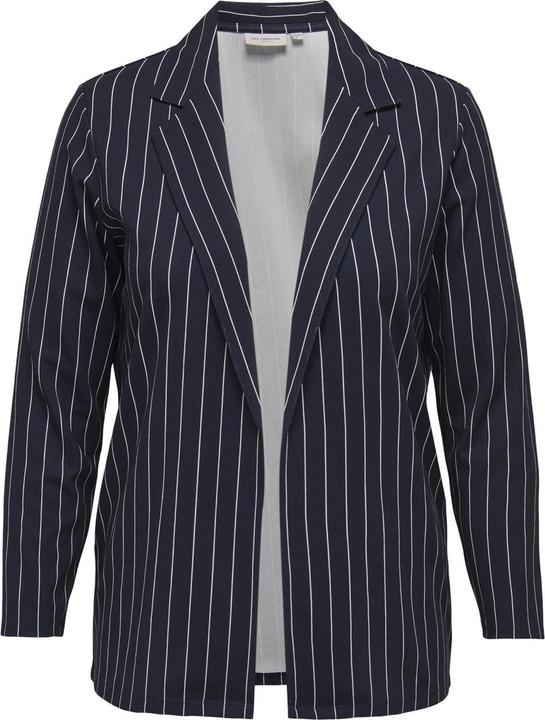 Only Curvy gestreifter Blazer (M)