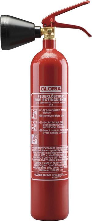 Produktbild Gloria KS2St Feuerlöscher CO2 2,0 kg (B)
