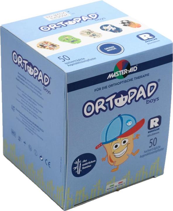Produktbild Master Aid Augenpflaster Regular Boys 50 Stück (50 x)