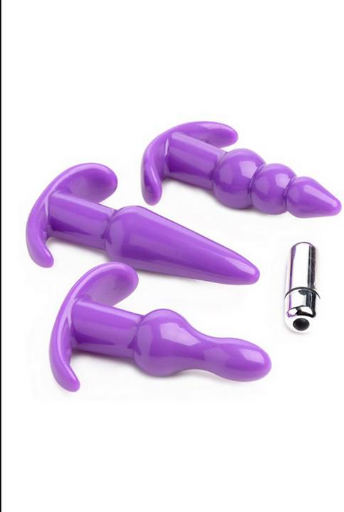 Produktbild Pipedream 4 Piece Vibrating Anal Plug Set