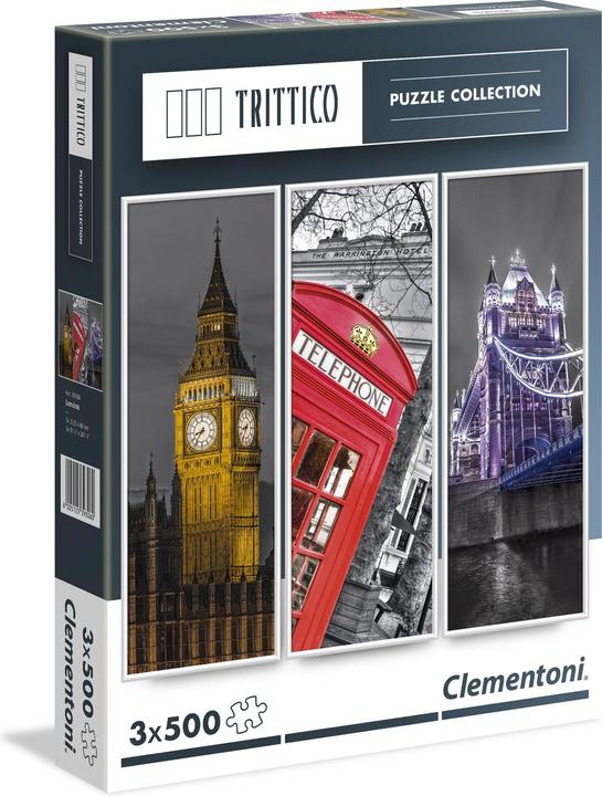 Immagine prodotto Clementoni Trittico Londra (500 pezzi)