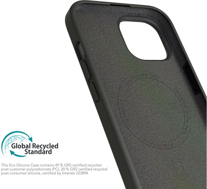 Immagine prodotto Vonmählen Custodia in silicone ecologico per iPhone 15 nero (Apple iPhone 15)