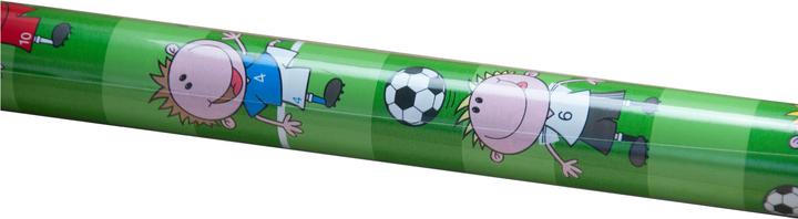 Actual product image Braun + Company Wrapping paper football 70 cm x 2 m, 80 g/m², Multicolor (Wrapping paper, 1 x)