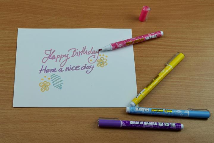 Produktbild Wedo Kreativmarker Outline (Mehrfarbig, 2 mm, 6 x)