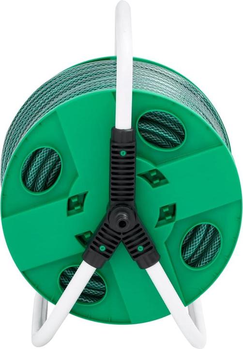 Productafbeelding VidaXL Vrijstaande slanghaspel met 50 m PVC slang (50 m)