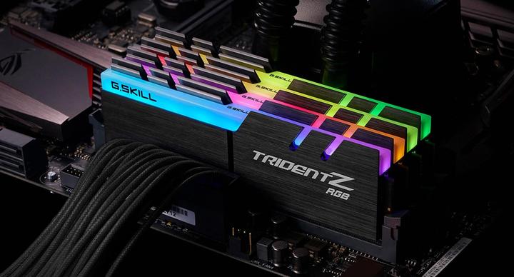 Actual product image G.Skill Trident Z RGB (4 x 16GB, 3600 MHz, DDR4-RAM, DIMM)