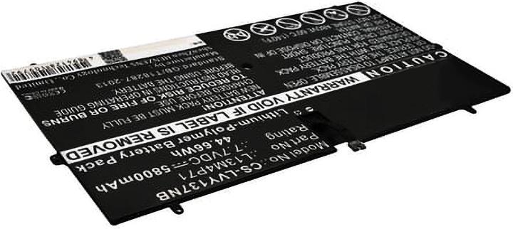 Actual product image Lenovo Battery compatible with Yoga 3 Pro 1370 (5800 mAh)
