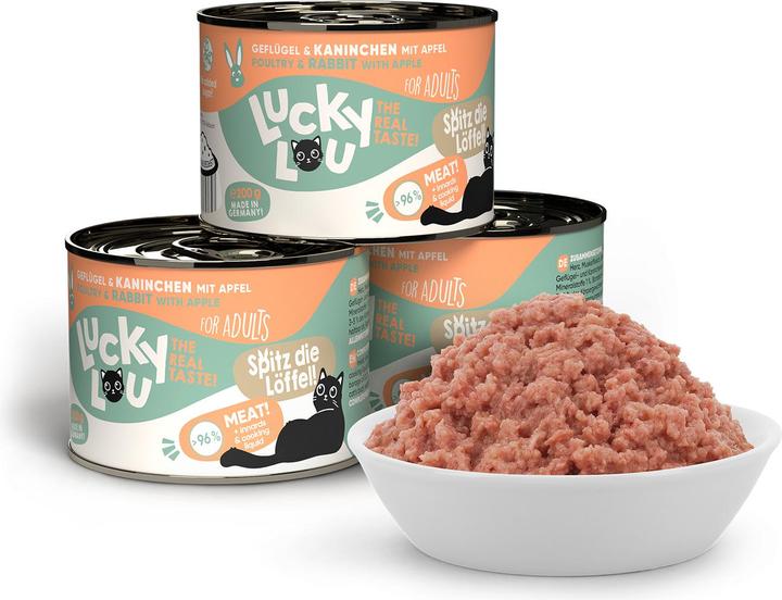 Produktbild Lucky Lou Katzen-Nassfutter (Adult, 1 Stk., 251 g)