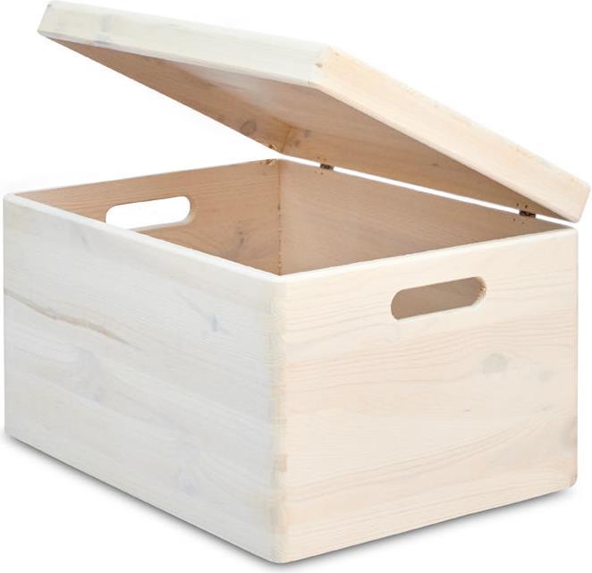 DIY-Wood Stapelbox (40 x 30 x 24 cm, 29 l)