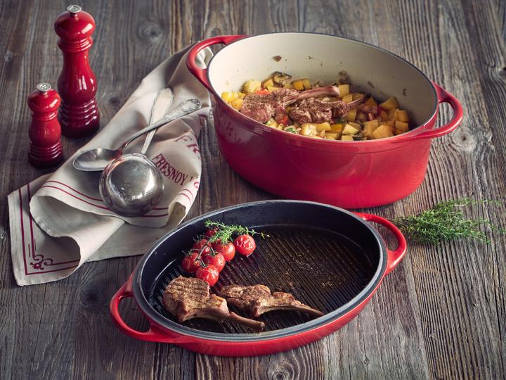 Produktbild Le Creuset Bräter mit Grilldeckel