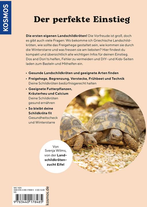 Immagine prodotto Kosmos Landschildkröten (Tedesco, Svenja Wilms, 2024)