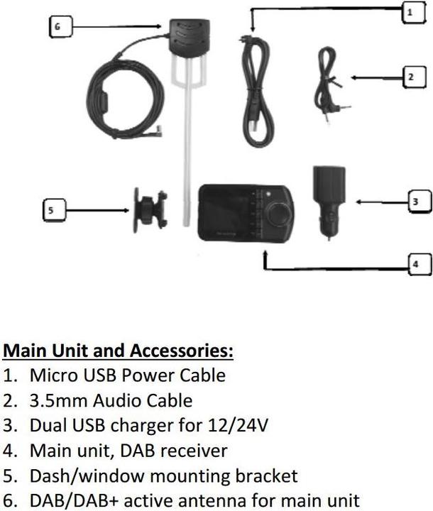 Actual product image Tiny Audio C5 (DAB, Bluetooth)