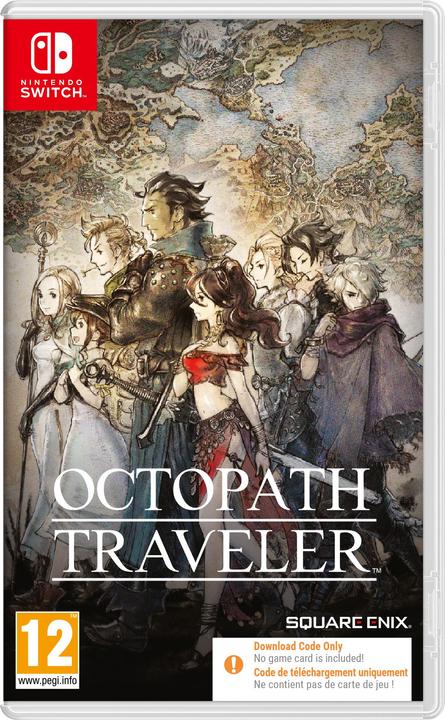 Actual product image Square Enix Octopath Traveler (Code in Box) (Switch, EN)